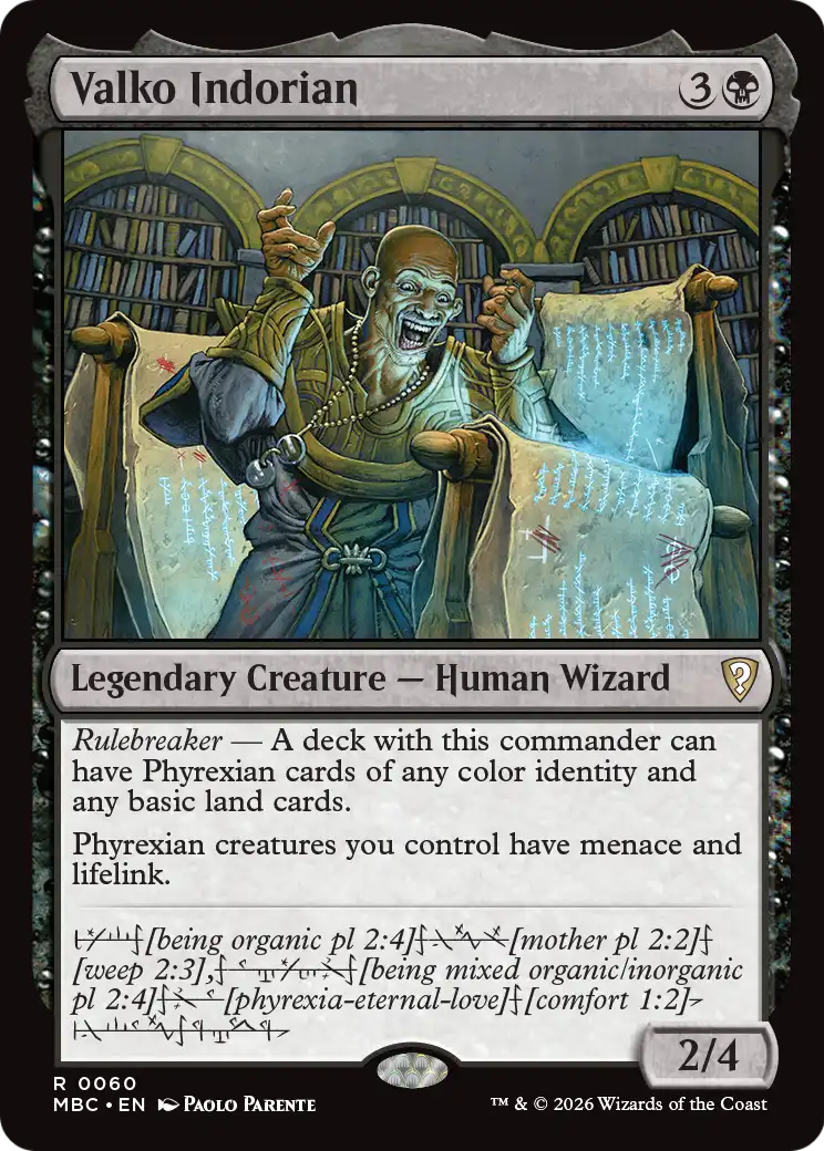 Valko Indorian [Mystery Booster: Commander Edition] | Gamers Paradise