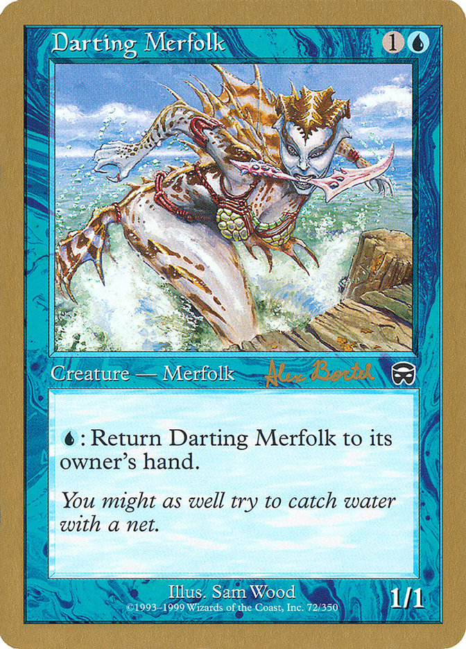 Darting Merfolk (Alex Borteh) [World Championship Decks 2001] | Gamers Paradise