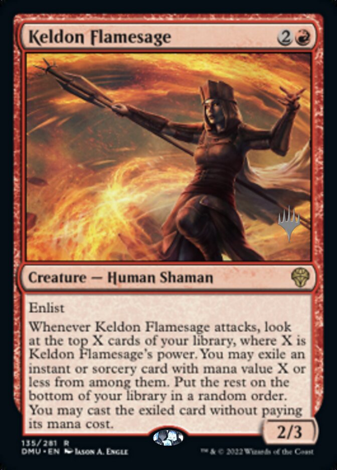 Keldon Flamesage (Promo Pack) [Dominaria United Promos] | Gamers Paradise