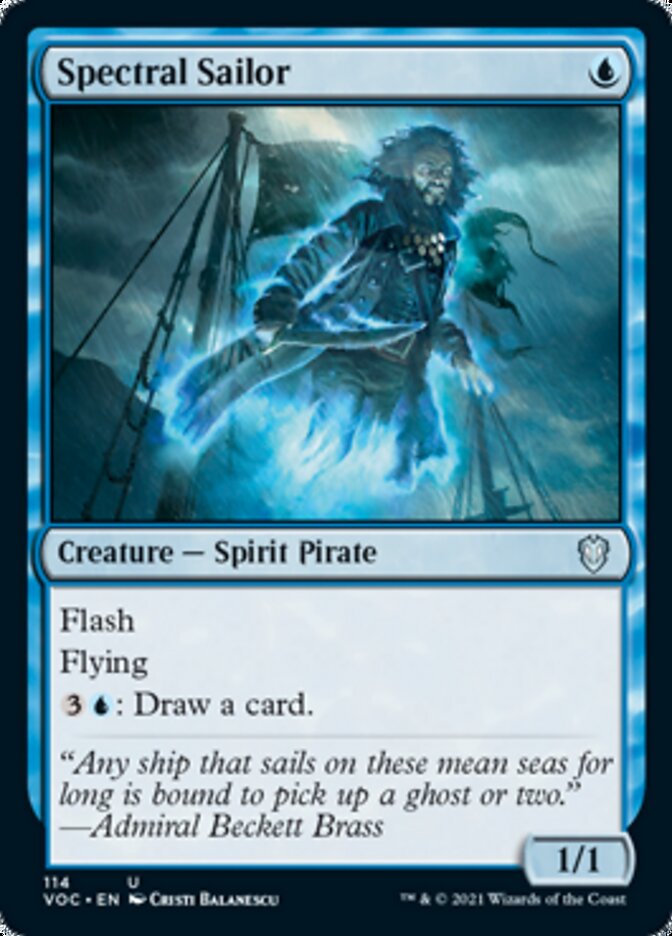 Spectral Sailor [Innistrad: Crimson Vow Commander] | Gamers Paradise
