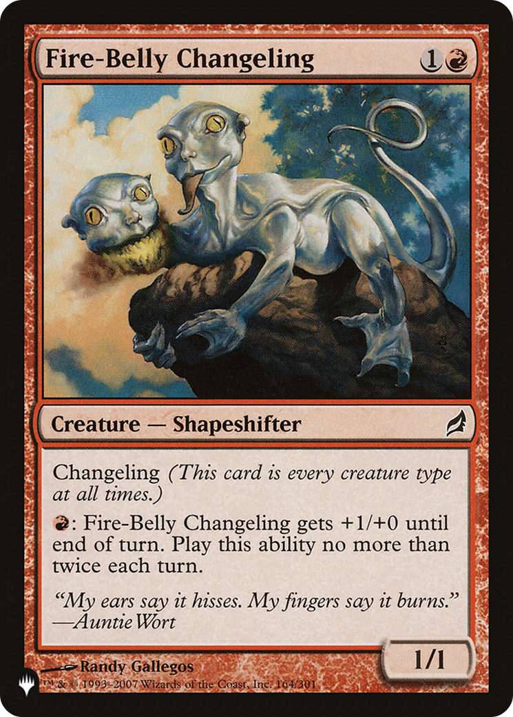 Fire-Belly Changeling [The List Reprints] | Gamers Paradise