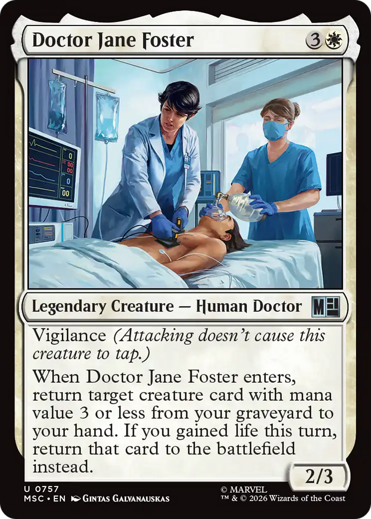 Doctor Jane Foster [Marvel Super Heroes Commander] | Gamers Paradise