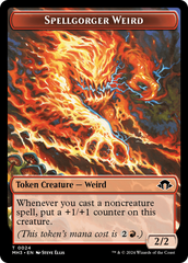 Eldrazi Spawn // Spellgorger Weird Double-Sided Token [Modern Horizons 3 Tokens] | Gamers Paradise