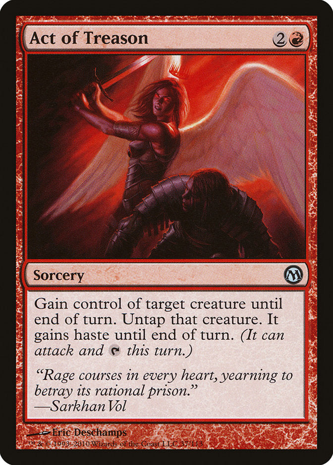 Act of Treason [Duels of the Planeswalkers] | Gamers Paradise
