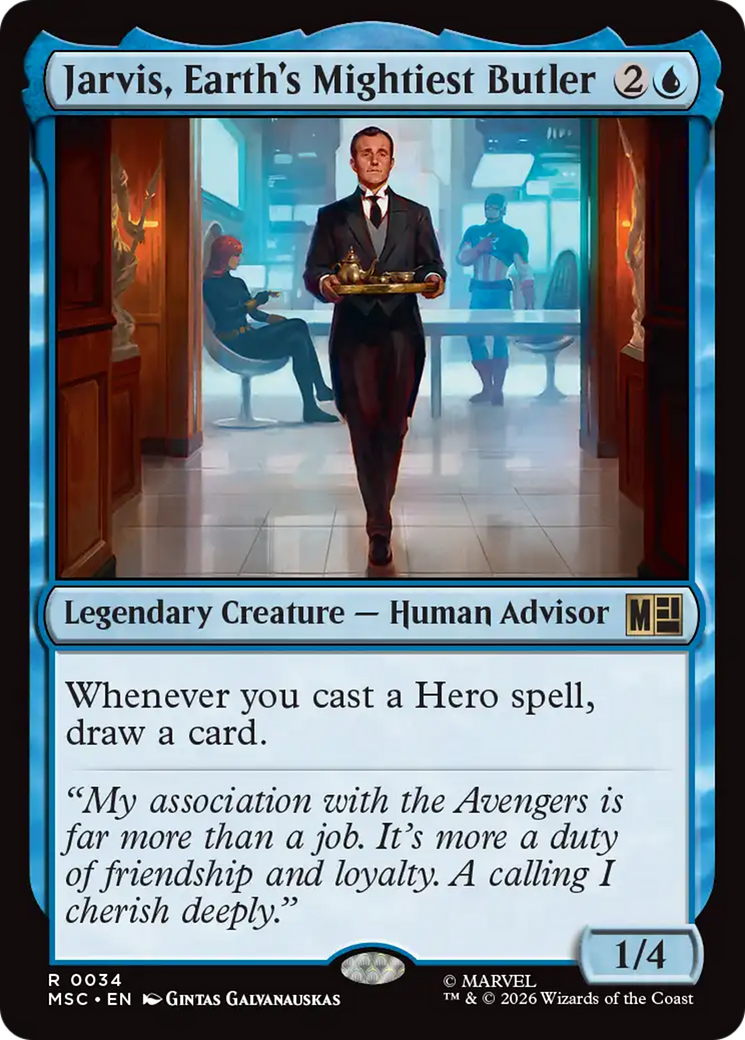 Jarvis, Earth's Mightiest Butler [Marvel Super Heroes Commander] | Gamers Paradise