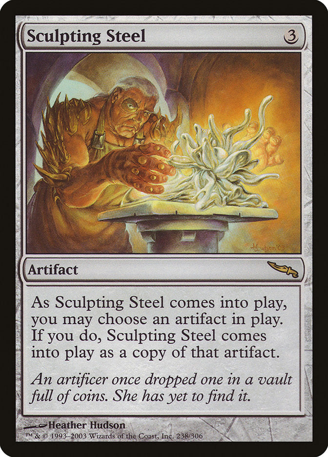 Sculpting Steel [Mirrodin] | Gamers Paradise