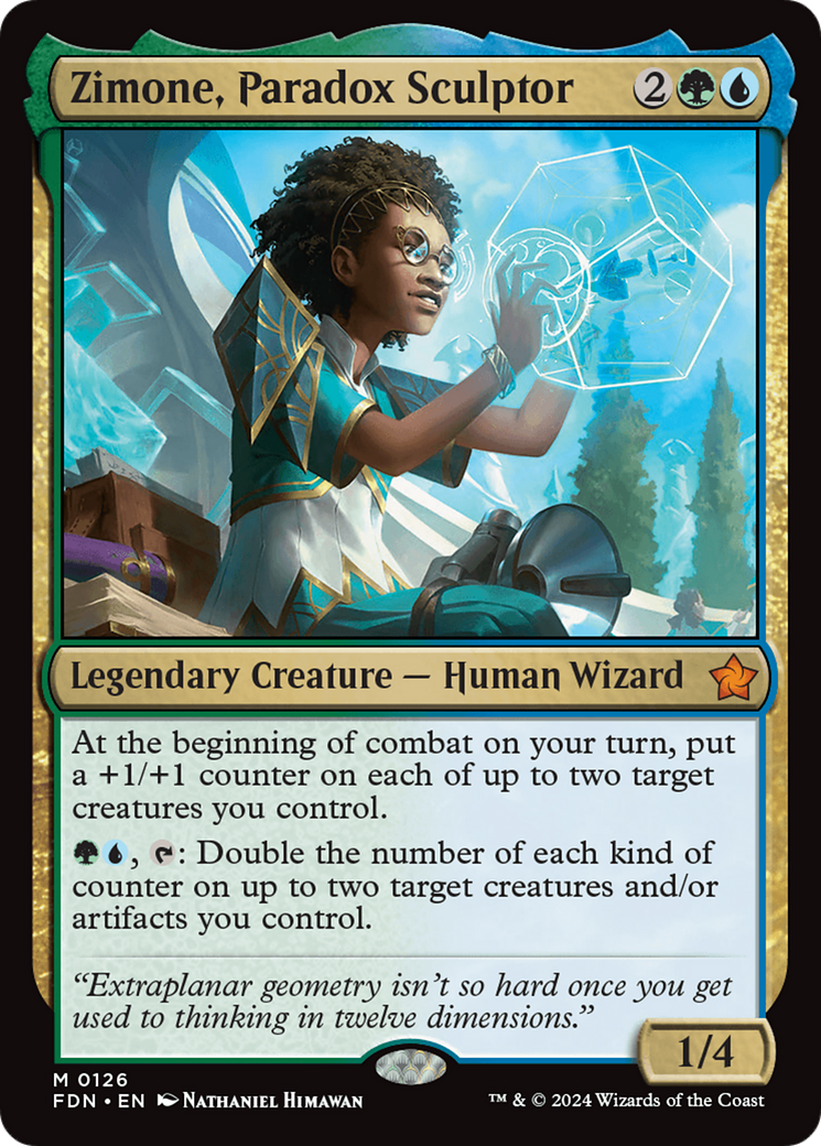 Zimone, Paradox Sculptor [Foundations] | Gamers Paradise