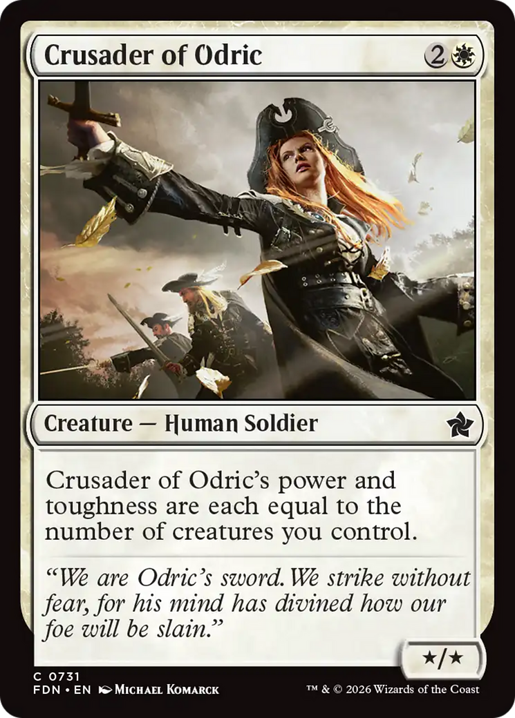 Crusader of Odric (0731) [Foundations] | Gamers Paradise
