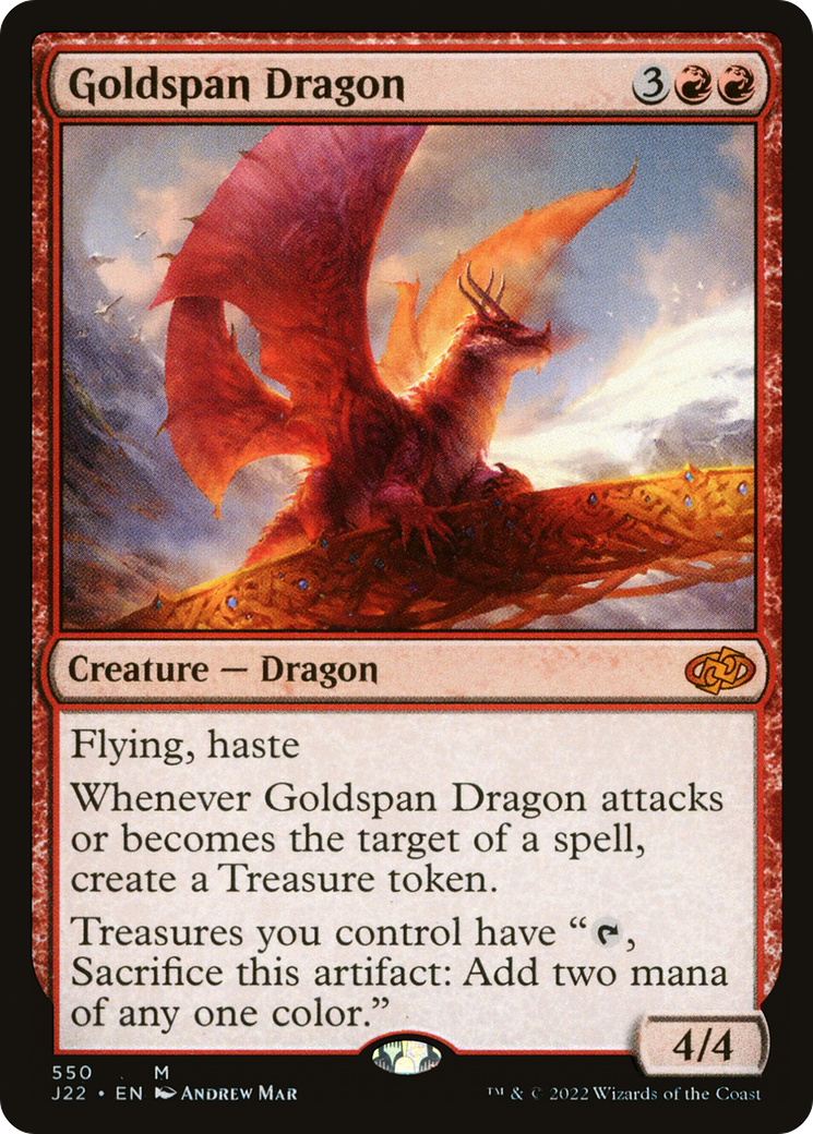 Goldspan Dragon [Jumpstart 2022] | Gamers Paradise