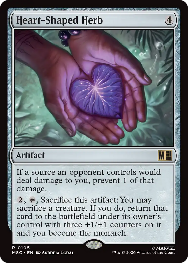 Heart-Shaped Herb [Marvel Super Heroes Commander] | Gamers Paradise