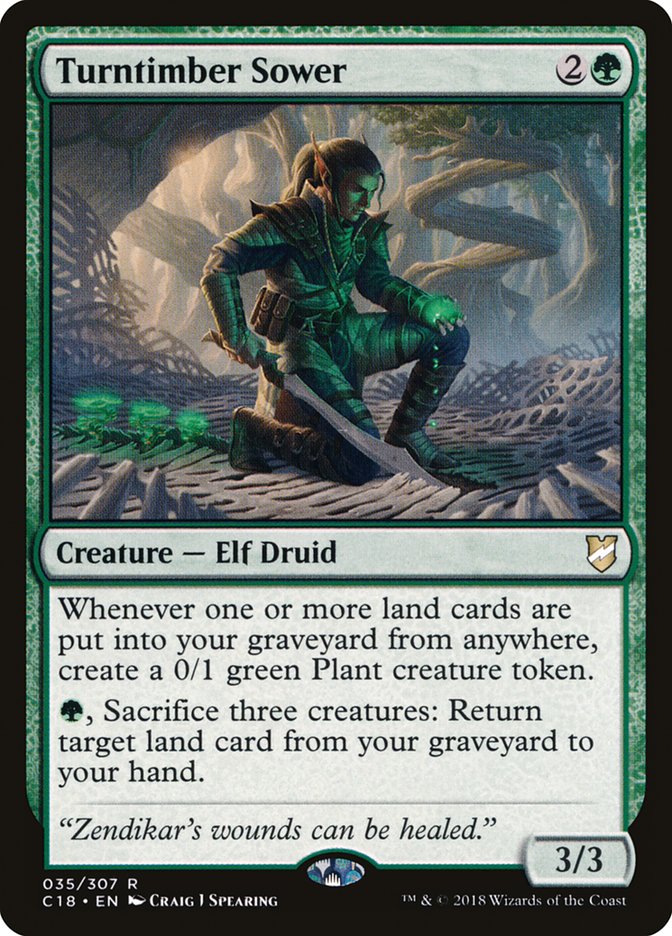 Turntimber Sower [Commander 2018] | Gamers Paradise