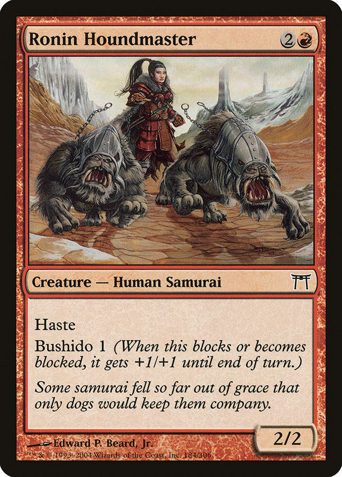 Ronin Houndmaster [Champions of Kamigawa] | Gamers Paradise