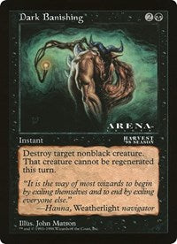 Dark Banishing (Oversized) [Oversize Cards] | Gamers Paradise