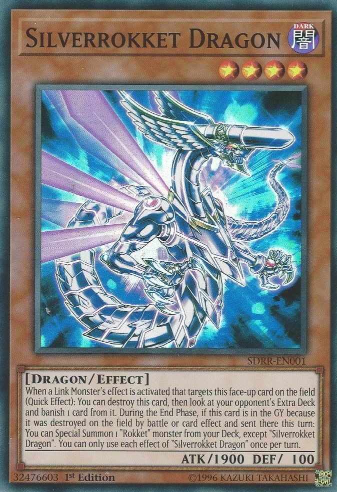 Silverrokket Dragon [SDRR-EN001] Super Rare | Gamers Paradise