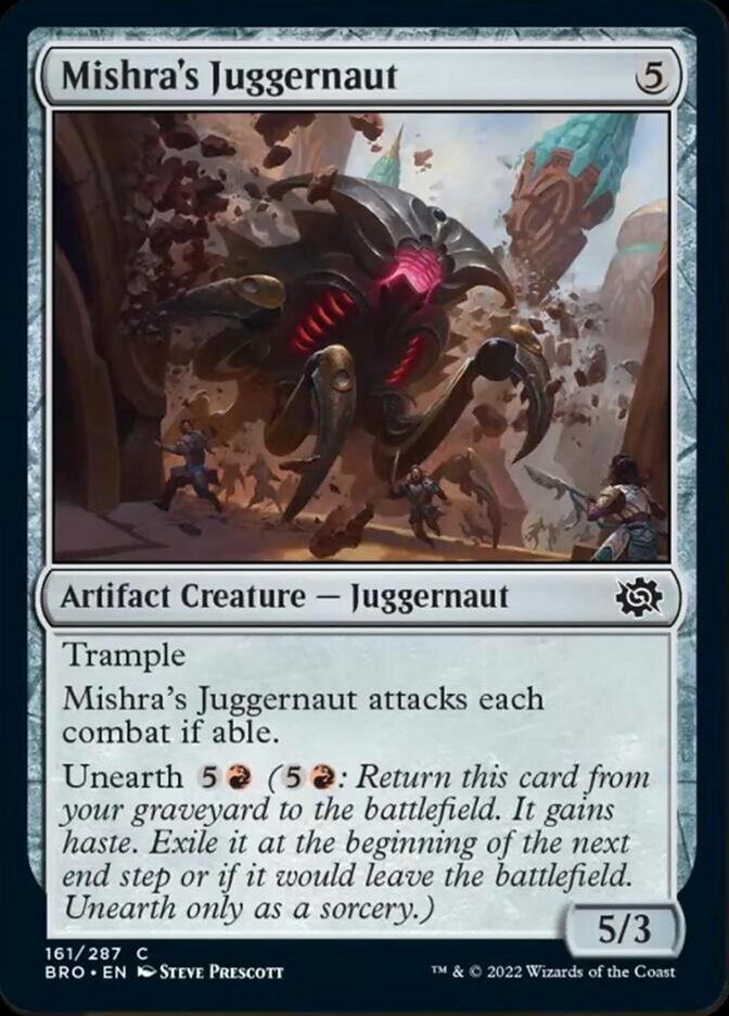 Mishra's Juggernaut [The Brothers' War] | Gamers Paradise
