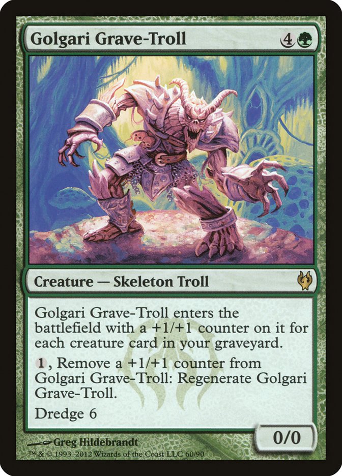 Golgari Grave-Troll [Duel Decks: Izzet vs. Golgari] | Gamers Paradise