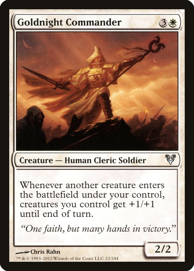 Goldnight Commander [Avacyn Restored] | Gamers Paradise