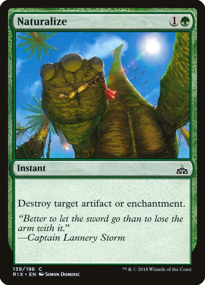 Naturalize [Rivals of Ixalan] | Gamers Paradise