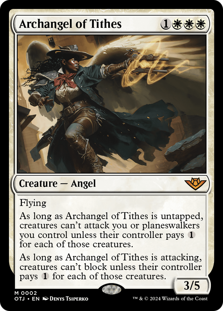 Archangel of Tithes [Outlaws of Thunder Junction] | Gamers Paradise