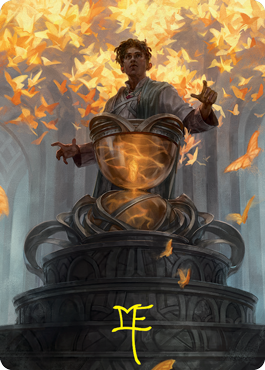 Introduction to Prophecy Art Card (Gold-Stamped Signature) [Strixhaven: School of Mages Art Series] | Gamers Paradise