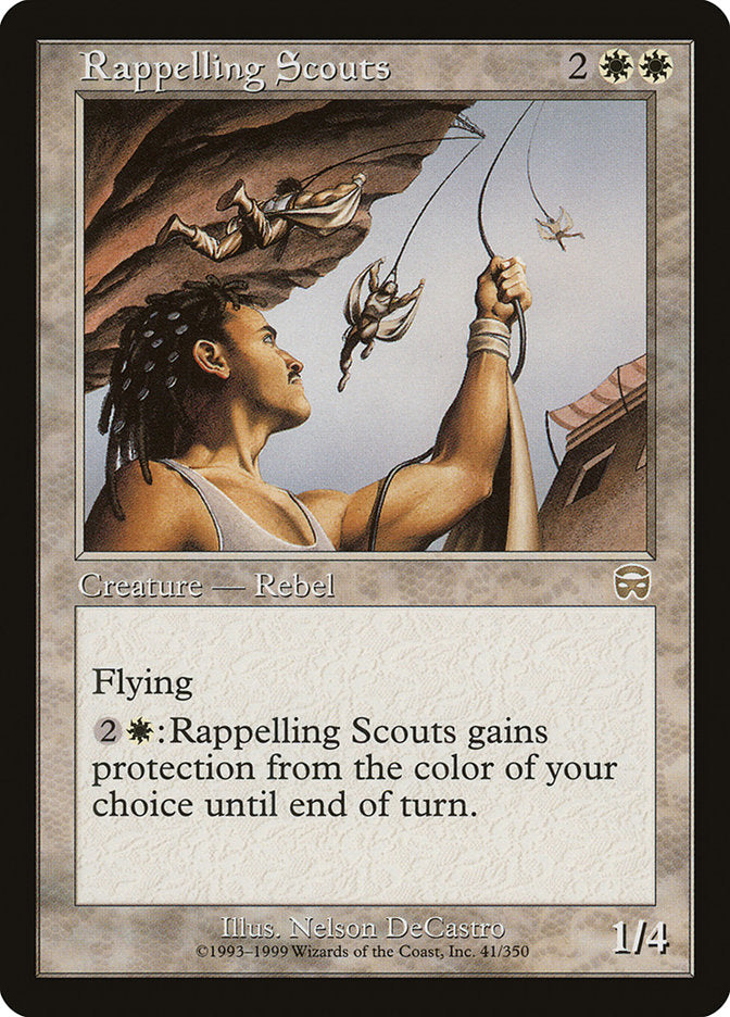 Rappelling Scouts [Mercadian Masques] | Gamers Paradise