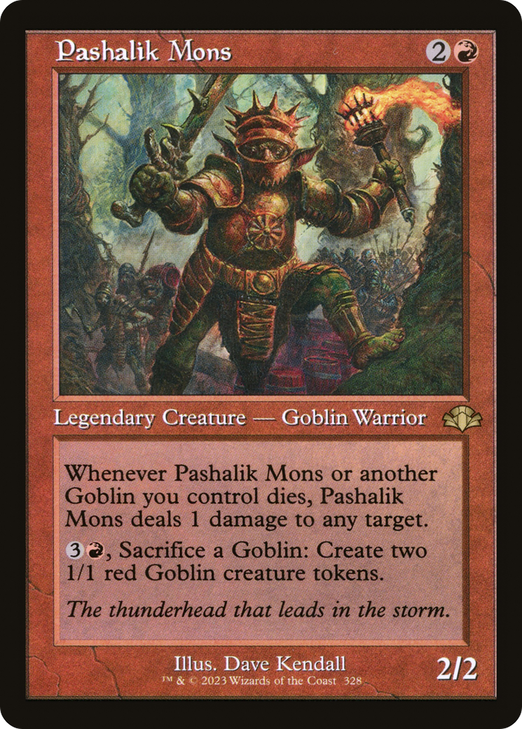 Pashalik Mons (Retro) [Dominaria Remastered] | Gamers Paradise