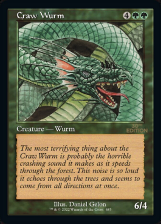 Craw Wurm (Retro) [30th Anniversary Edition] | Gamers Paradise
