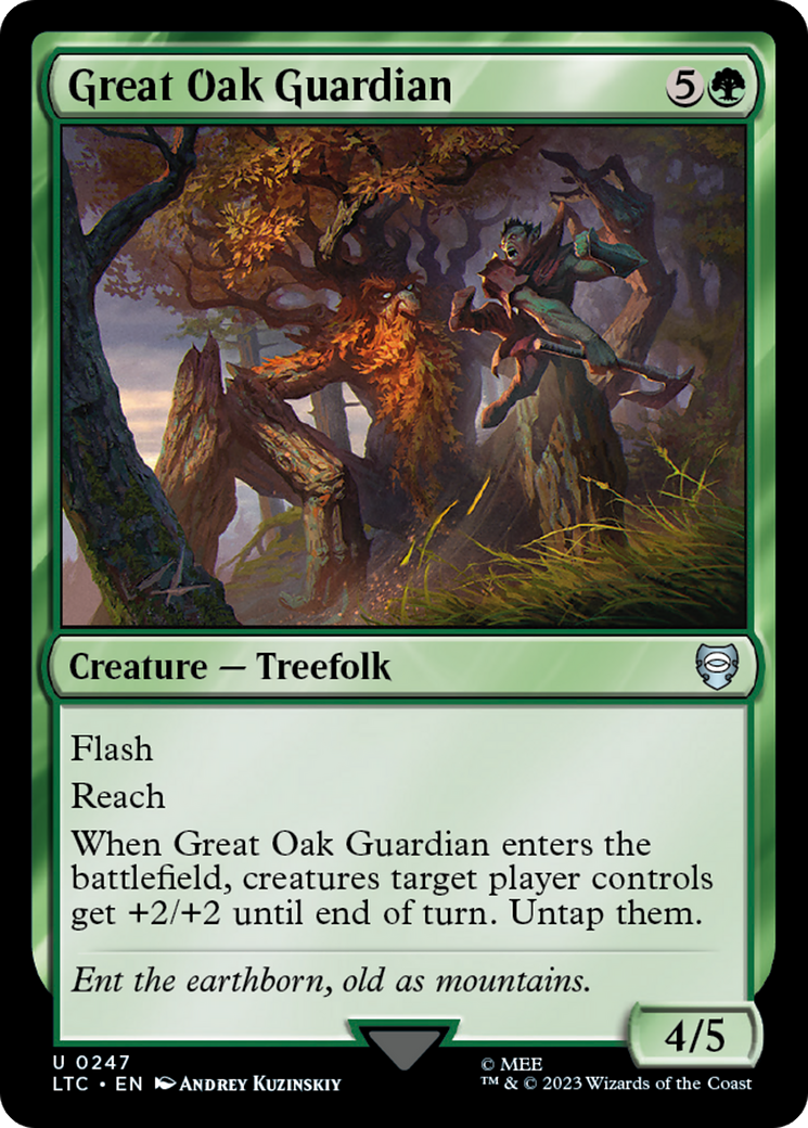 Great Oak Guardian [The Lord of the Rings: Tales of Middle-Earth Commander] | Gamers Paradise