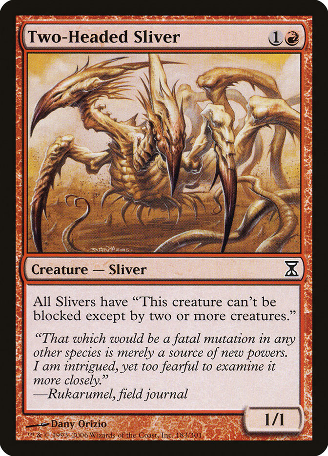 Two-Headed Sliver [Time Spiral] | Gamers Paradise