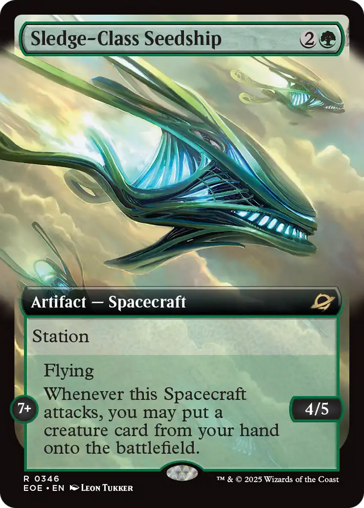 Sledge-Class Seedship (Extended Art) [Edge of Eternities] | Gamers Paradise