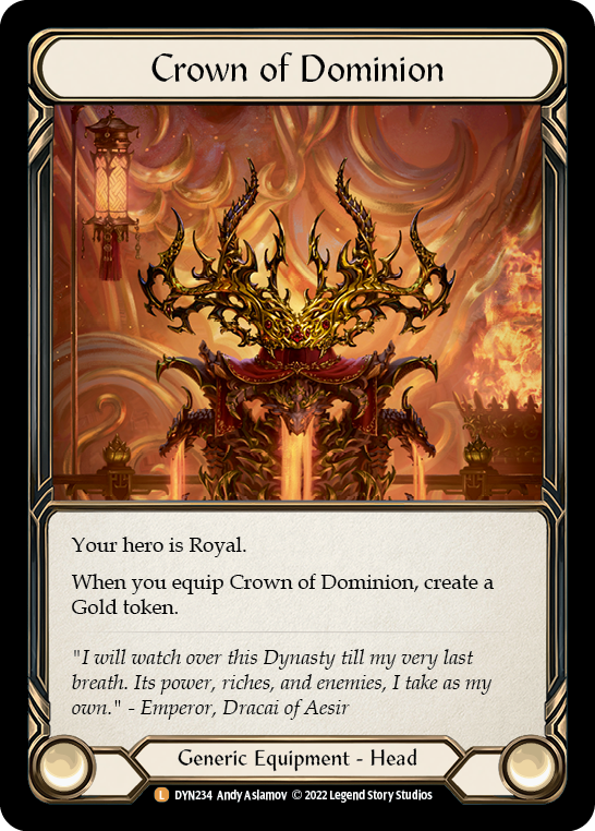 Crown of Dominion [DYN234] (Dynasty)  Rainbow Foil | Gamers Paradise