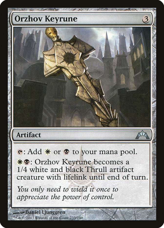 Orzhov Keyrune [Gatecrash] | Gamers Paradise
