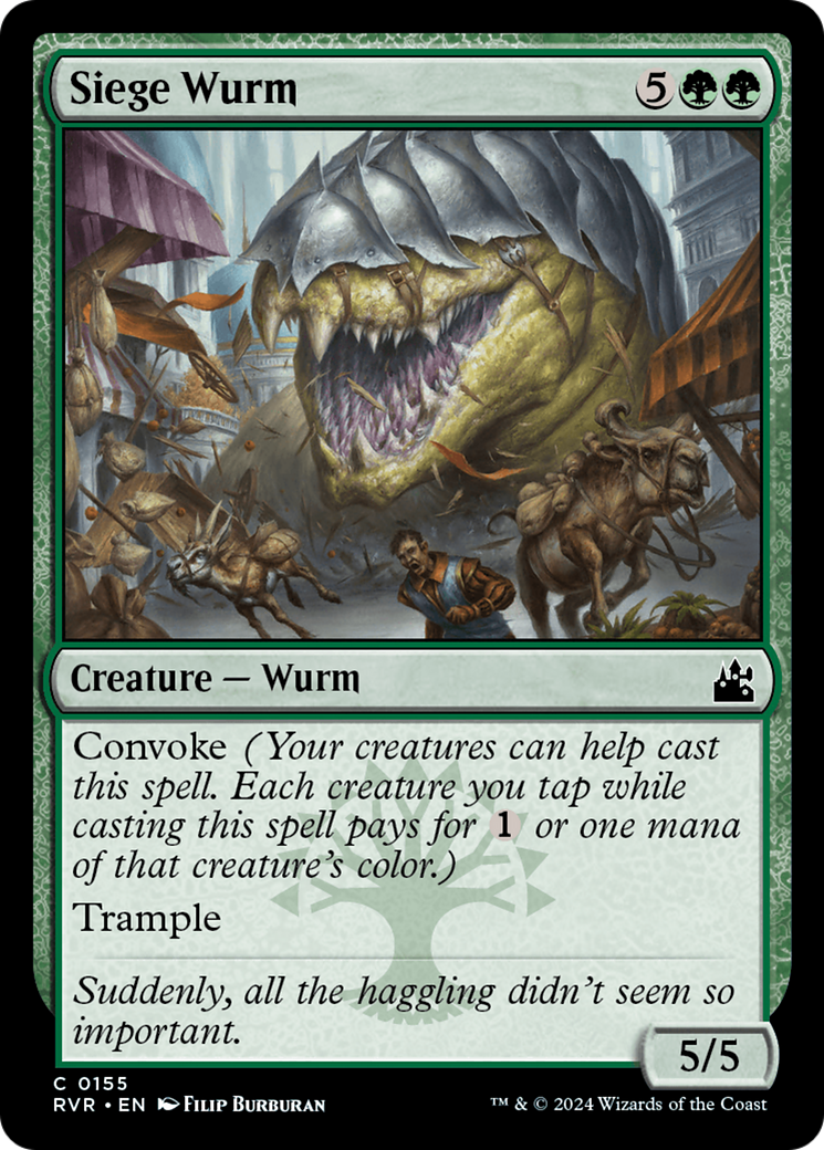 Siege Wurm [Ravnica Remastered] | Gamers Paradise