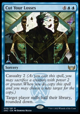 Cut Your Losses (Promo Pack) [Streets of New Capenna Promos] | Gamers Paradise