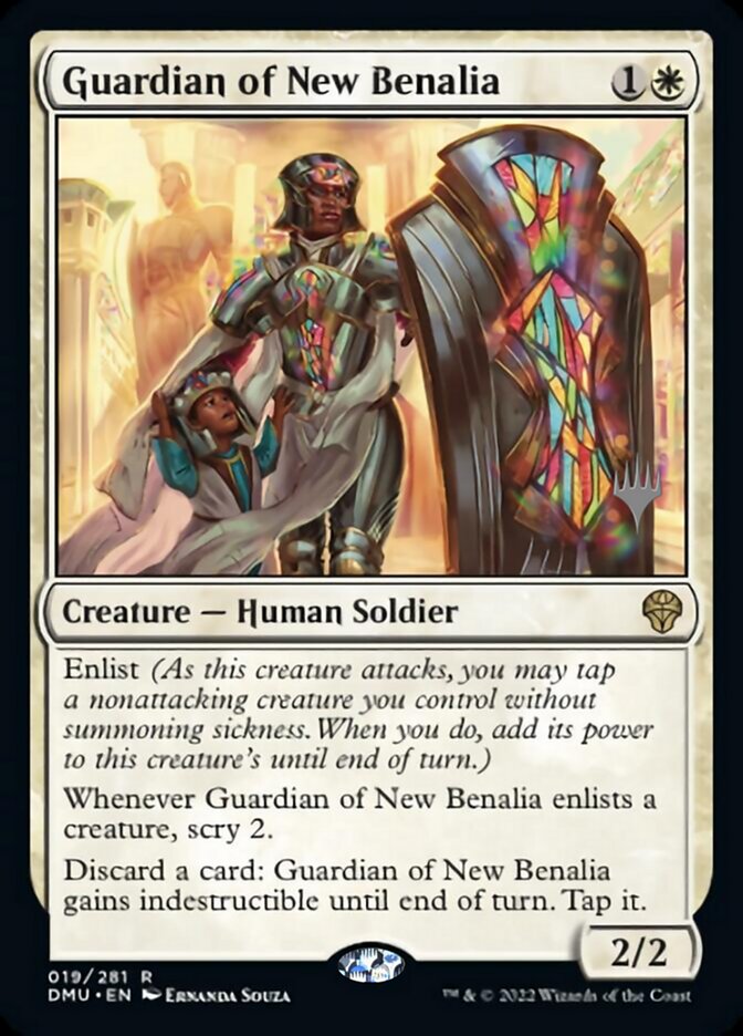 Guardian of New Benalia (Promo Pack) [Dominaria United Promos] | Gamers Paradise