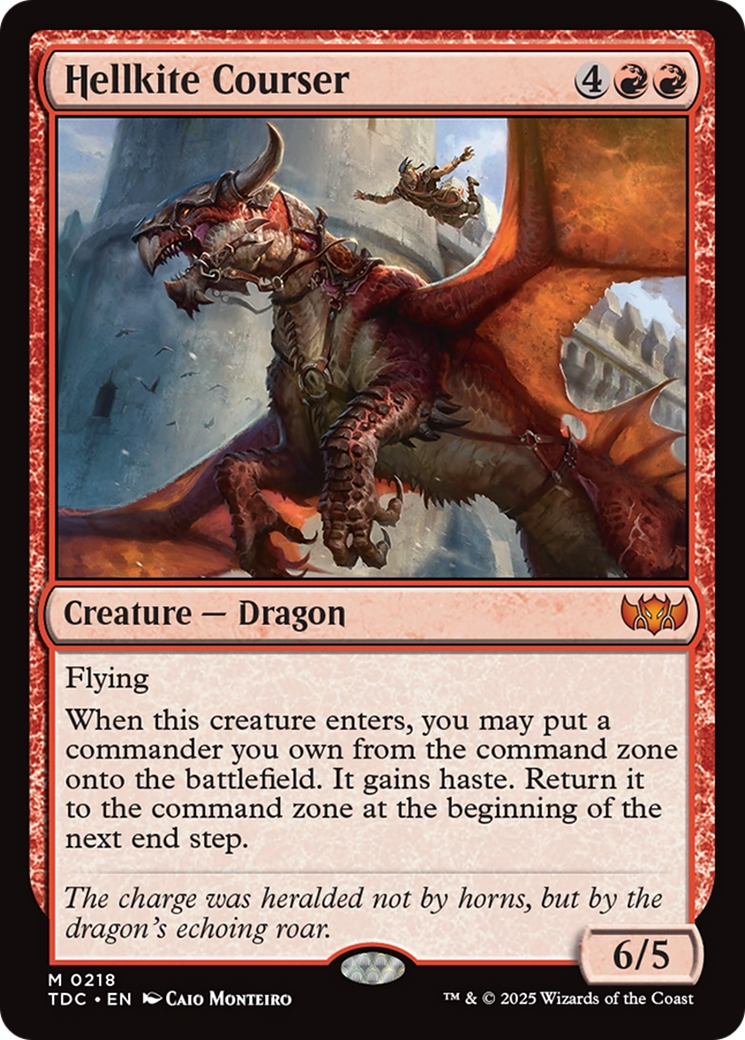 Hellkite Courser [Tarkir: Dragonstorm Commander] | Gamers Paradise