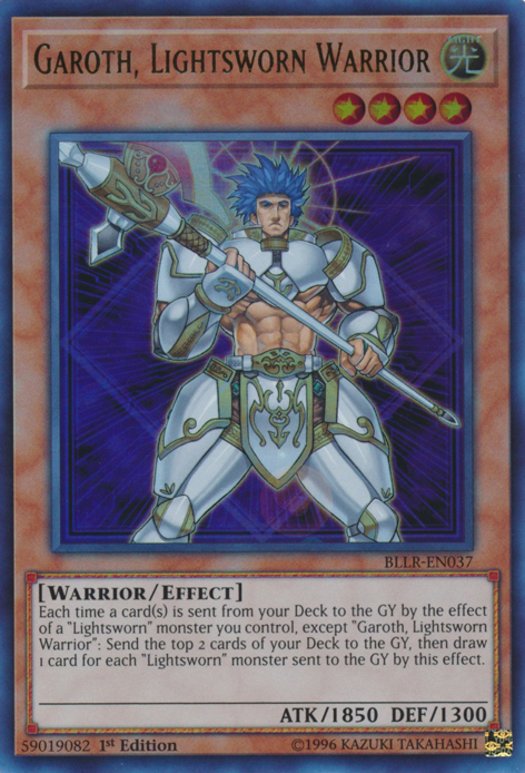 Garoth, Lightsworn Warrior [BLLR-EN037] Ultra Rare | Gamers Paradise