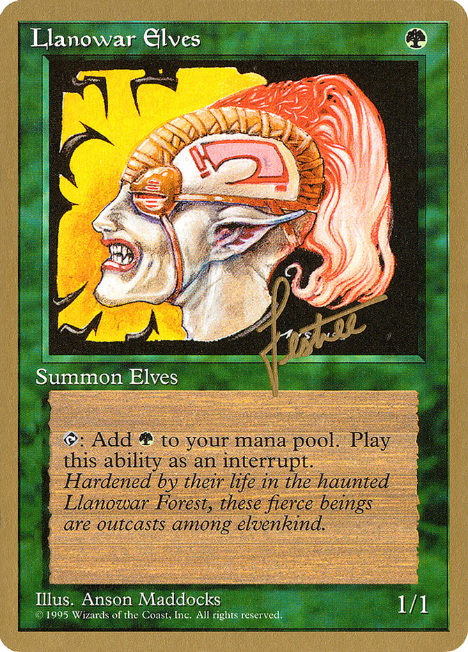 Llanowar Elves (Bertrand Lestree) [Pro Tour Collector Set] | Gamers Paradise