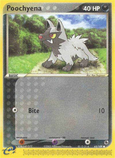 Poochyena (63/109) [EX: Ruby & Sapphire] | Gamers Paradise