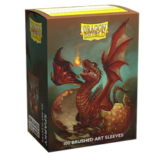 Dragon Shield: Standard 100ct Brushed Art Sleeves - Sparky | Gamers Paradise