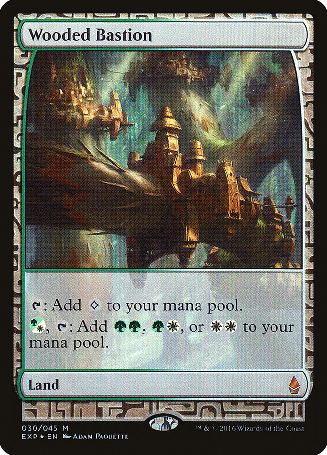 Wooded Bastion [Zendikar Expeditions] | Gamers Paradise