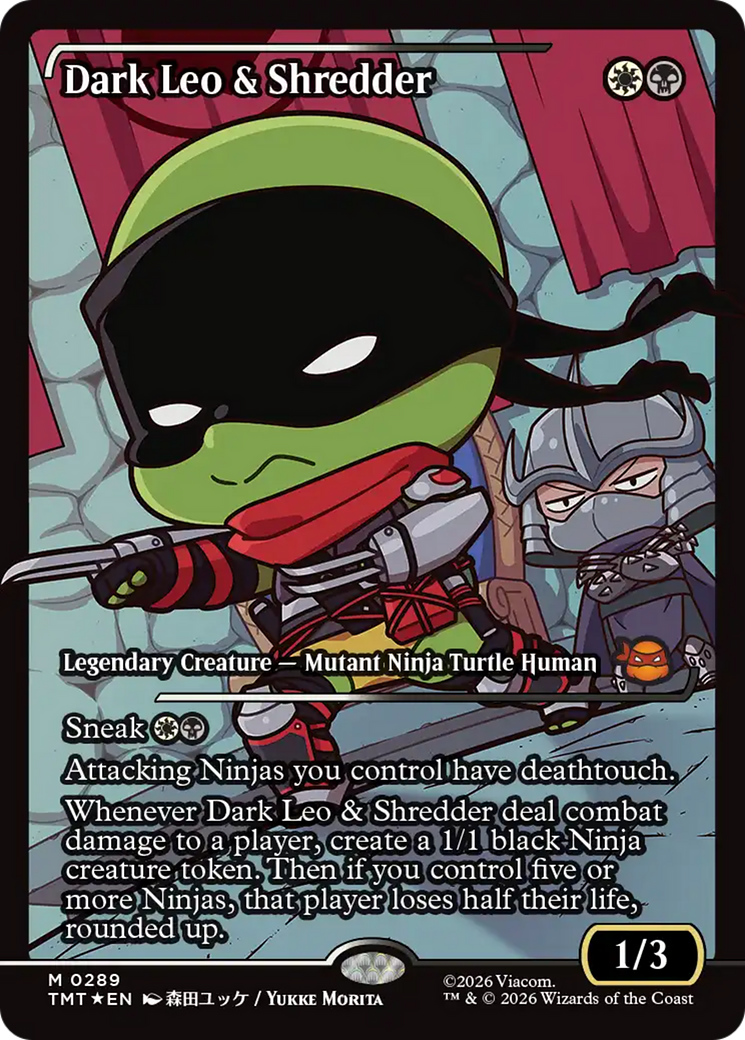 Dark Leo & Shredder (Showcase) [Teenage Mutant Ninja Turtles] | Gamers Paradise