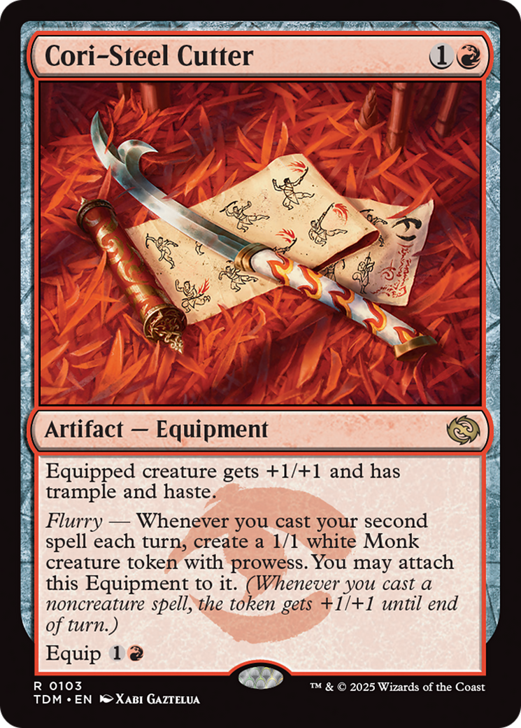 Cori-Steel Cutter [Tarkir: Dragonstorm] | Gamers Paradise