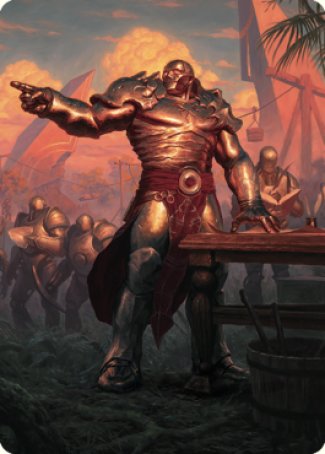Karn, Living Legacy Art Card 1 [Dominaria United Art Series] | Gamers Paradise