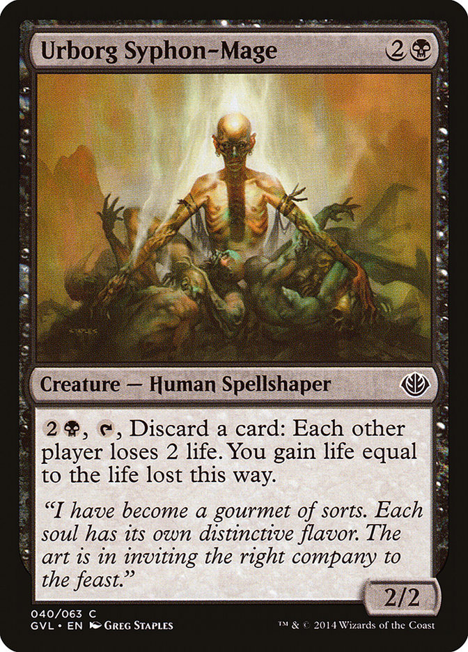 Urborg Syphon-Mage (Garruk vs. Liliana) [Duel Decks Anthology] | Gamers Paradise