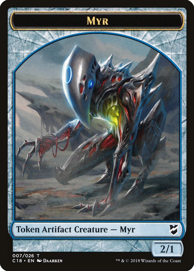 Myr Token (007/026) [Commander 2018 Tokens] | Gamers Paradise
