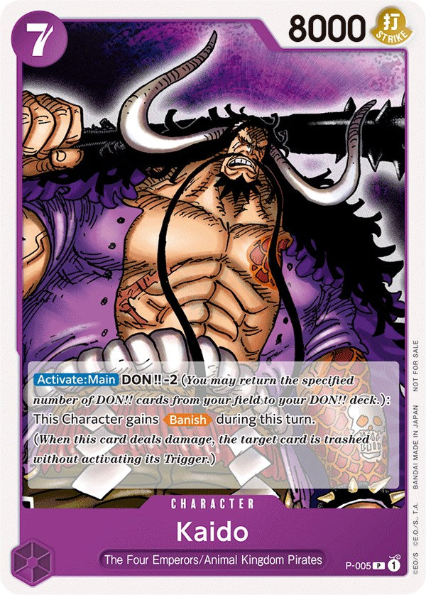 Kaido (Promotion Pack 2022) [One Piece Promotion Cards] | Gamers Paradise