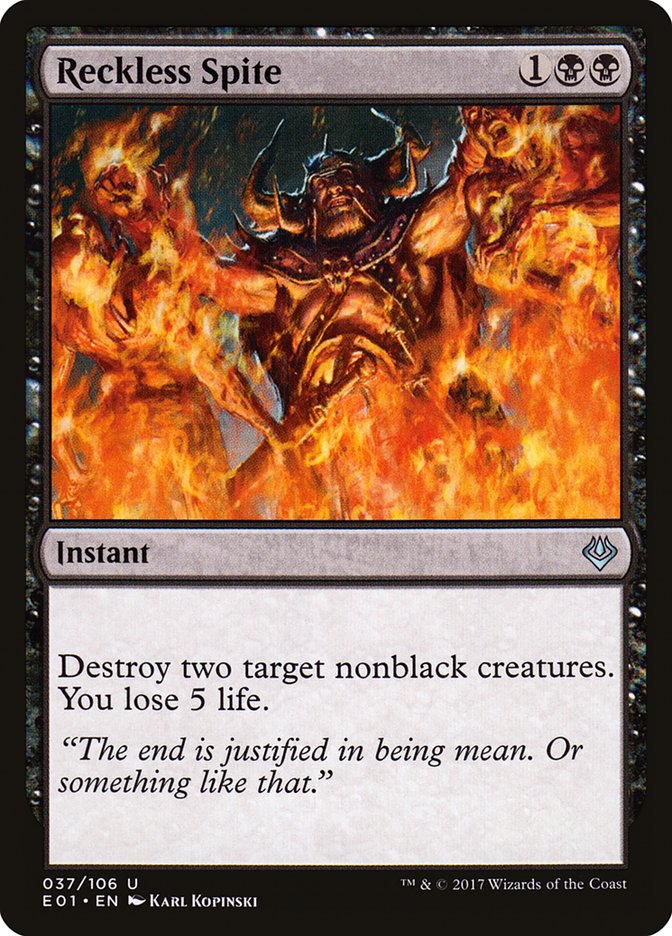 Reckless Spite [Archenemy: Nicol Bolas] | Gamers Paradise