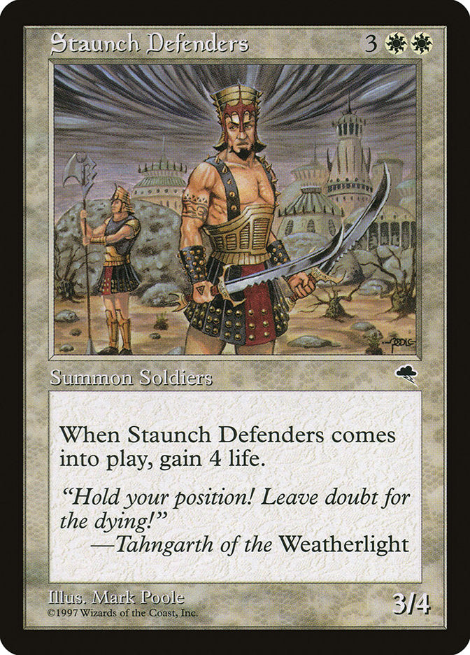 Staunch Defenders [Tempest] | Gamers Paradise
