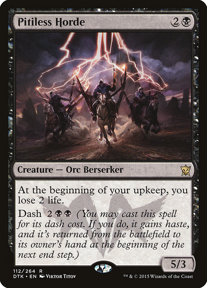Pitiless Horde [Dragons of Tarkir] | Gamers Paradise